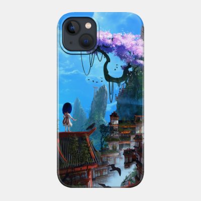 Kitsu Village Phone Case Official Studio Ghibli Merch