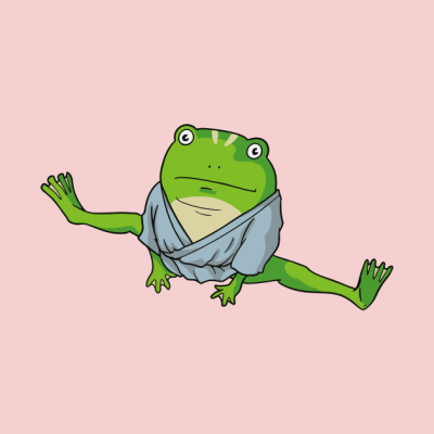 Froggy Throw Pillow Official Studio Ghibli Merch