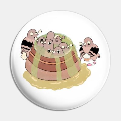 Pigeon Bath Pin Official Studio Ghibli Merch