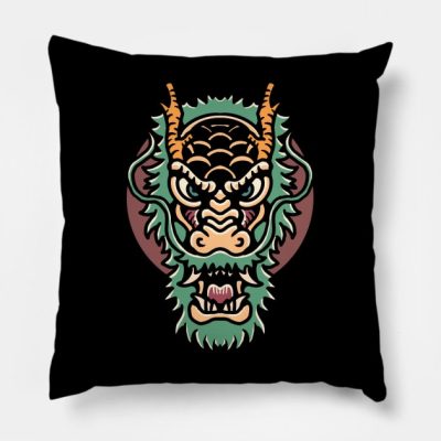 Green Dragon Throw Pillow Official Studio Ghibli Merch
