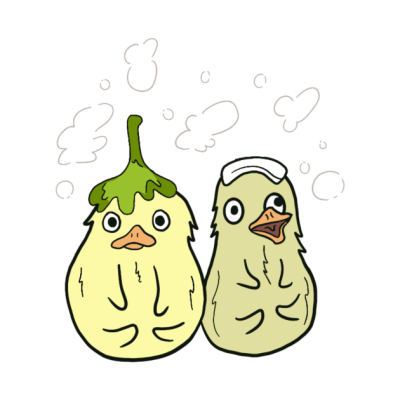Derpy Ducks Throw Pillow Official Studio Ghibli Merch