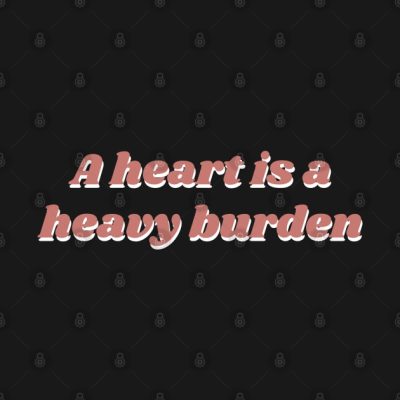A Heart Is A Heavy Burden Tapestry Official Studio Ghibli Merch