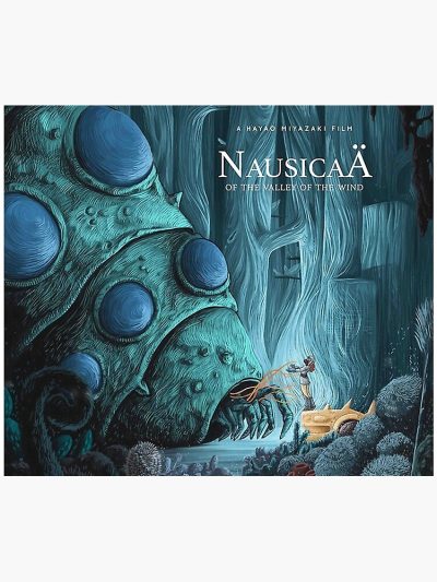Nausicaä Of The Valley Of The Wind Print Tapestry Official Studio Ghibli Merch