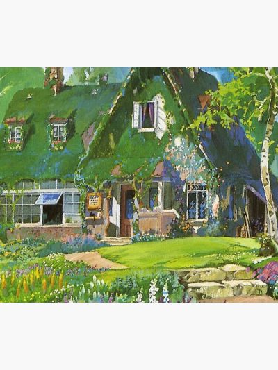 Kiki'S Delivery Service Cottagecore Vibes Tapestry Official Studio Ghibli Merch