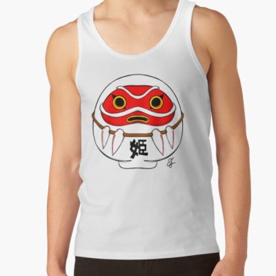 Hime Daruma Sticker Tank Top Official Studio Ghibli Merch