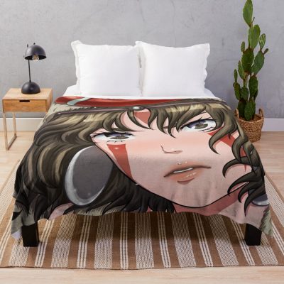 Mononoke Throw Blanket Official Studio Ghibli Merch