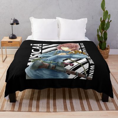 Nausicaä Of The Valley Of The Wind Throw Blanket Official Studio Ghibli Merch