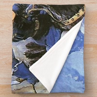 Vintage I Nausicaä Of The Valley Of The Wind Posters Throw Blanket Official Studio Ghibli Merch
