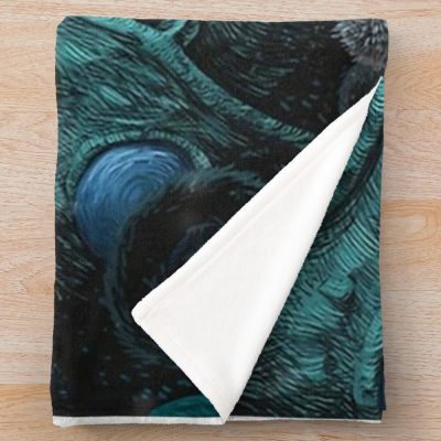 Nausicaä Of The Valley Of The Wind Print Throw Blanket Official Studio Ghibli Merch