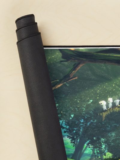 Princess Mononoke Forest 2 Mouse Pad Official Cow Anime Merch