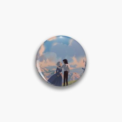 Howl'S Moving Castle Print Pin Official Studio Ghibli Merch