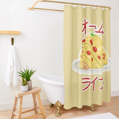 Ohmu Rice Shower Curtain Official Studio Ghibli Merch