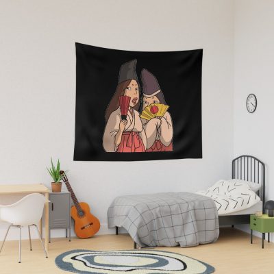 Bathhouse Workers From Spirited Away Classic Tapestry Official Studio Ghibli Merch