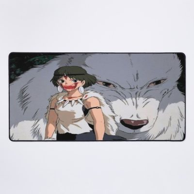 Princess Mononoke Draw Wolf Mouse Pad Official Cow Anime Merch